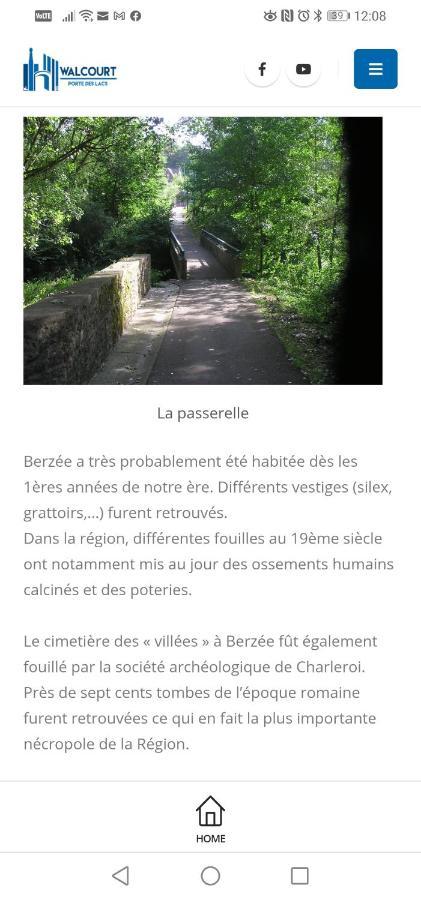 Maison D'Hote Les Notes Endormies Suite Le Refuge Walcourt Ngoại thất bức ảnh